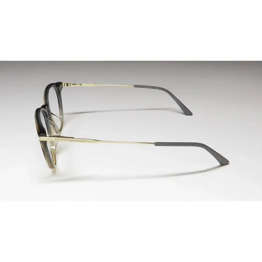NWT Calvin Klein CK19712G Crystal Grey Eyeglasses